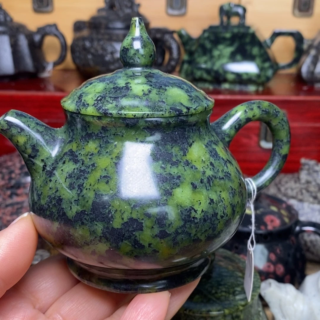 藏玉药王石潘壶230cc