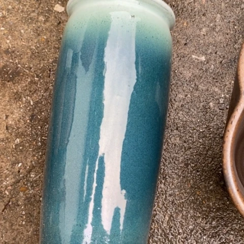 【闪购商品】紫砂花盆高36口15瑕疵