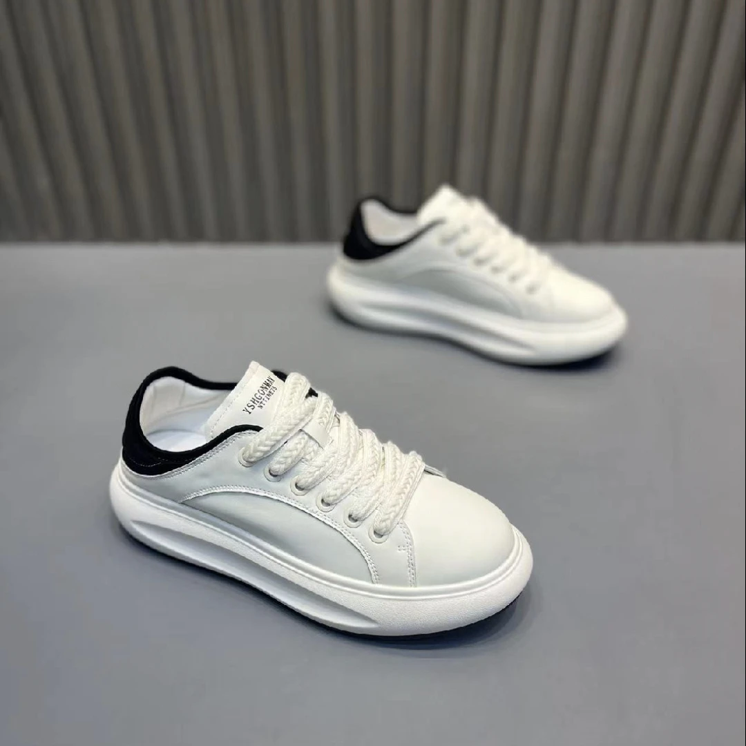 AB欧洲站男鞋2025秋冬新款透气软底轻便舒适小白鞋休闲运动潮牌鞋