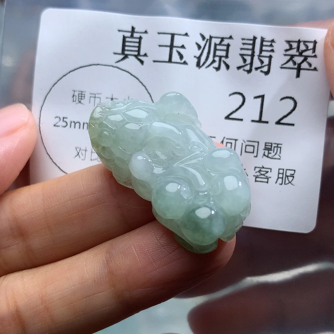翡翠未镶嵌颈饰212