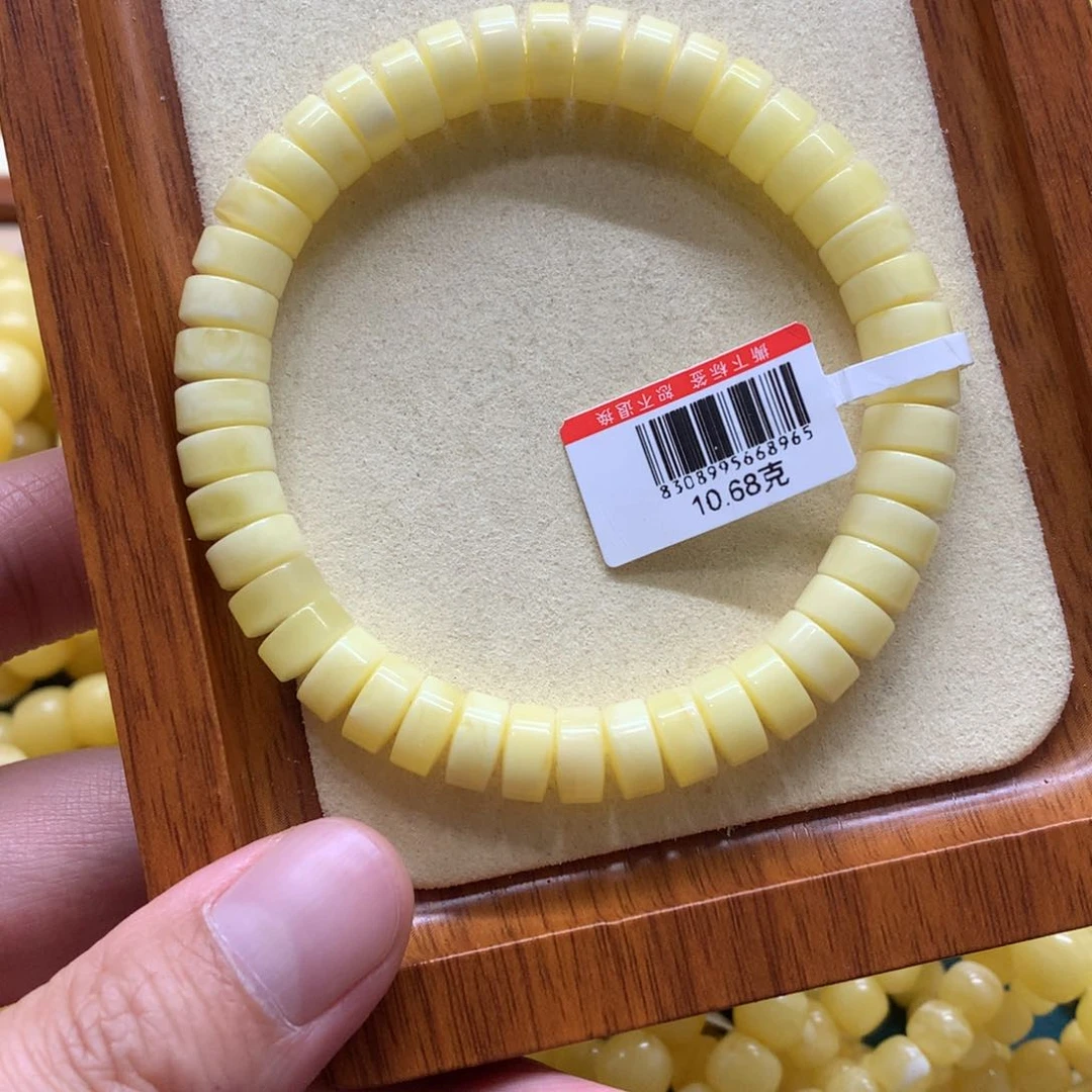 未镶嵌琥珀手链蜜蜡