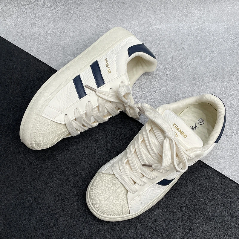 高颜值男鞋子潮鞋爆款运动网红潮牌板鞋男干净痞帅百搭休闲小白鞋