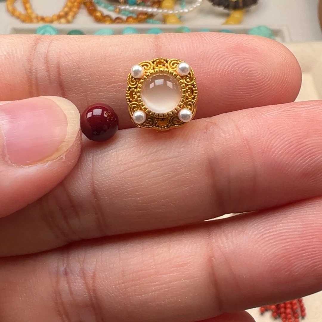 南红玛瑙未镶嵌吊坠(不含链)