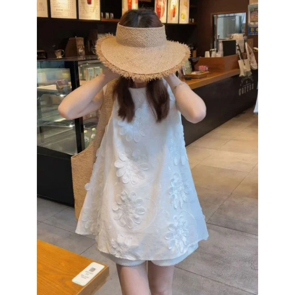 2025花朵背心设计感时尚新款百搭