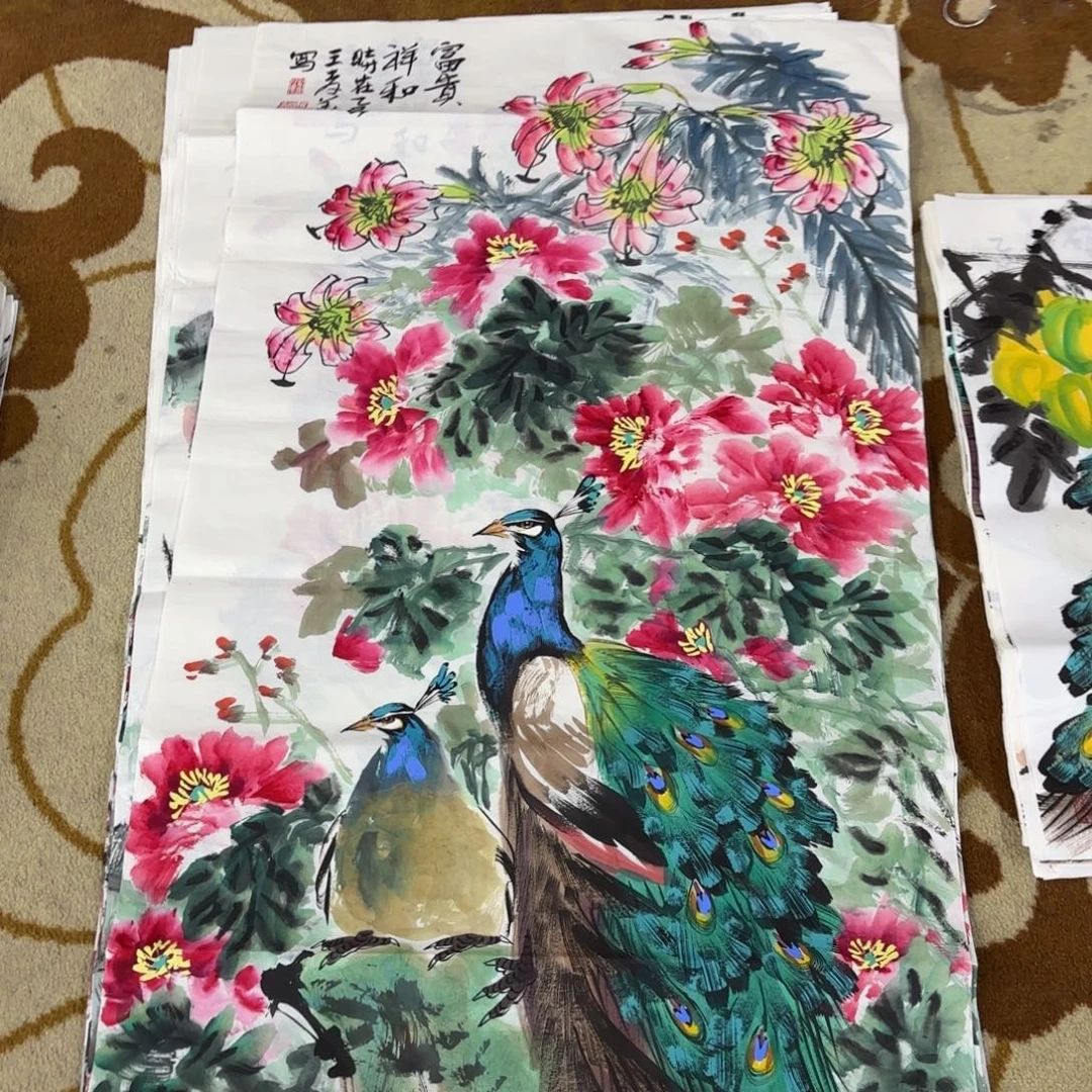 国画王孝华李欣主播