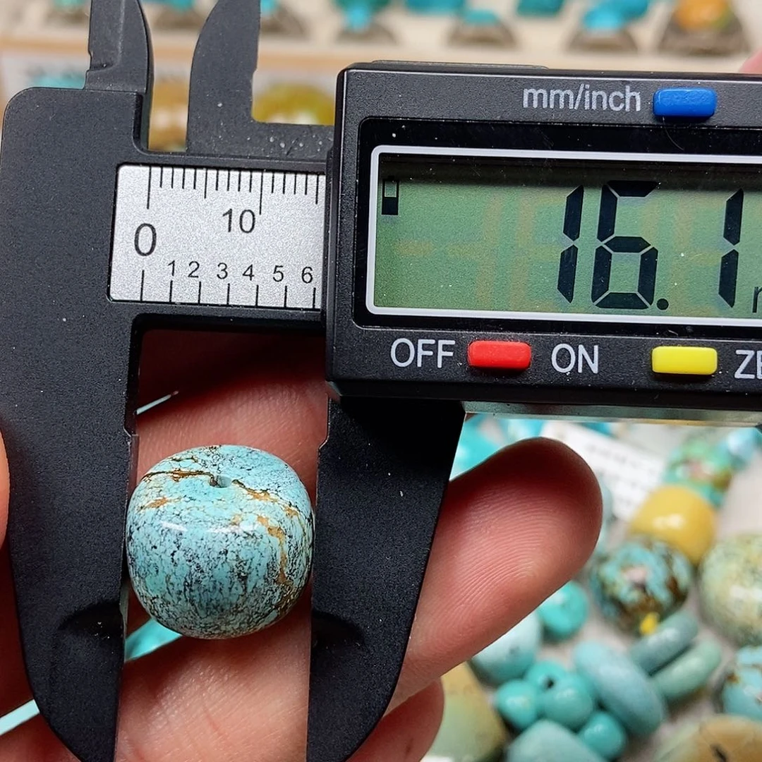 未镶嵌绿松石珠宝半成品