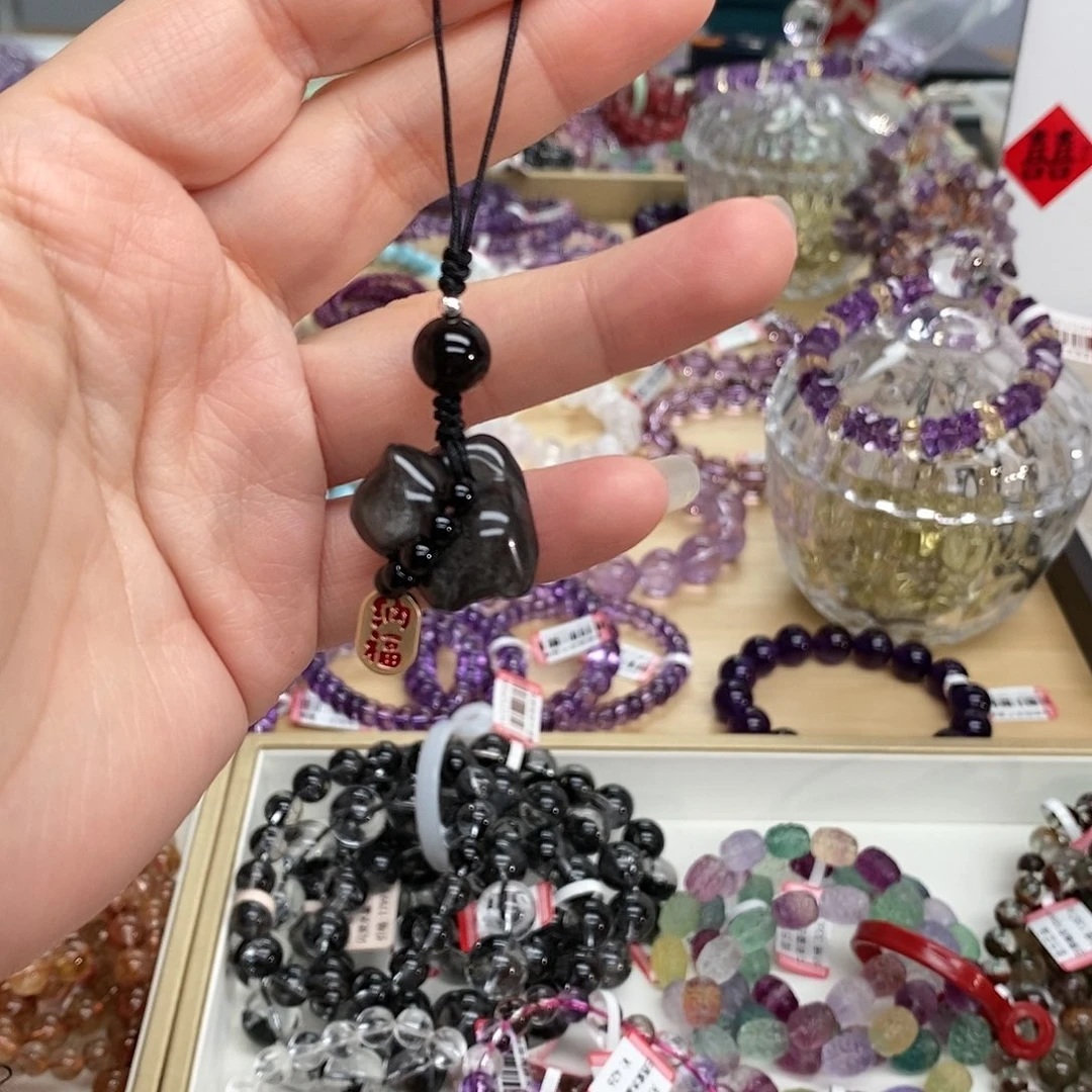 水晶手链未镶嵌多样性发一