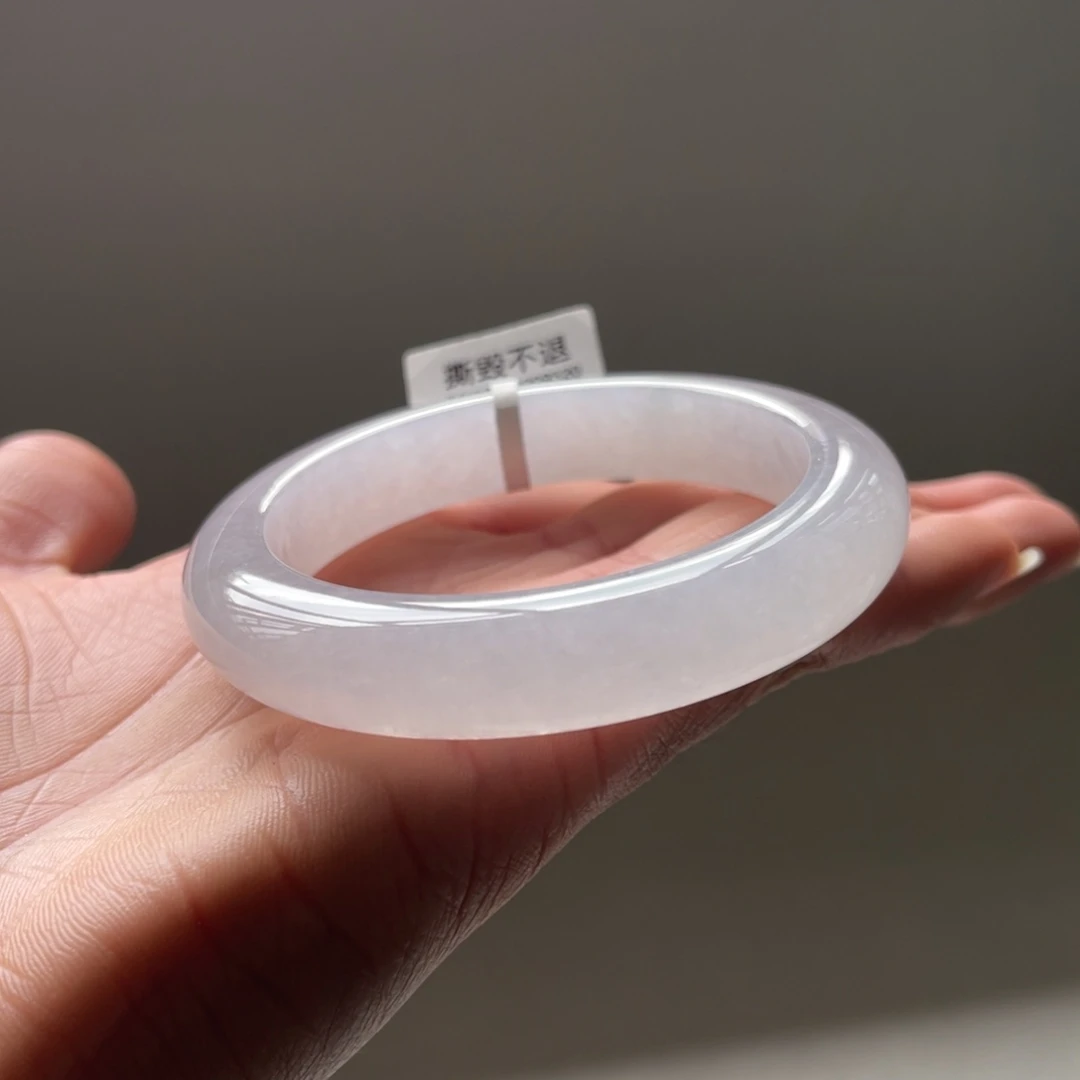 翡翠未镶嵌手镯54.8圈三天鉴赏期