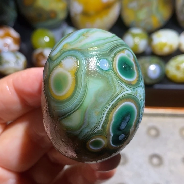 未镶嵌玛瑙/玉髓珠宝半成品11