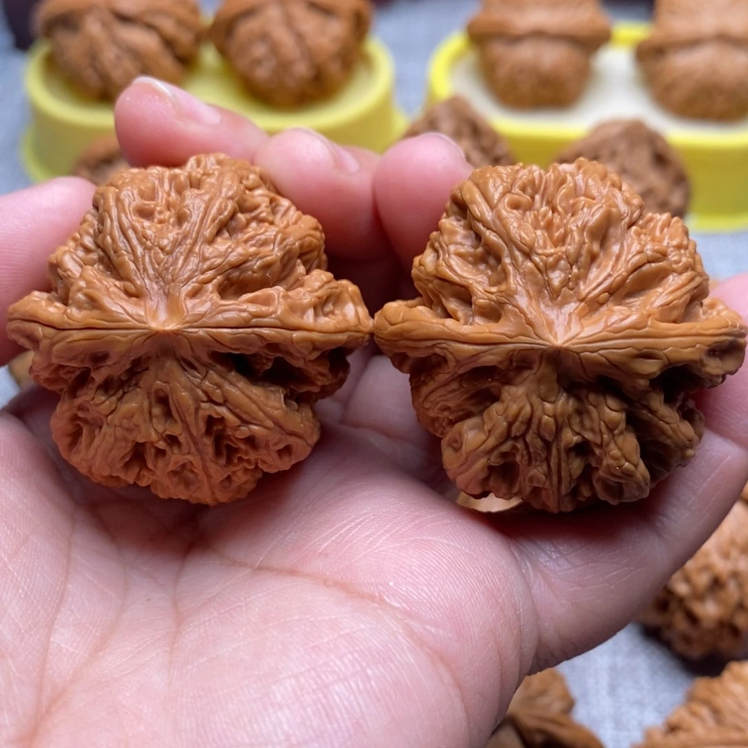 文玩核桃把件42精品粗筋毕业