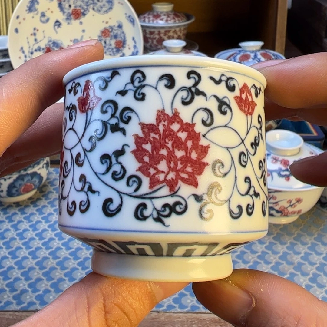 盖碗景德镇茶器百宝箱