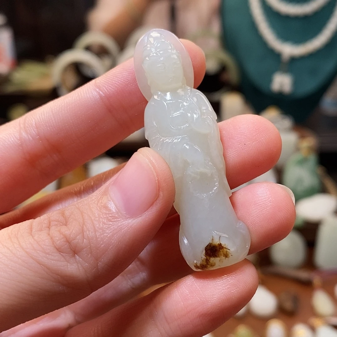 颈饰未镶嵌和田玉