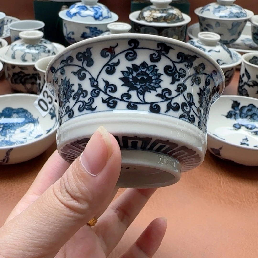 景德镇纯手工纯手绘杯