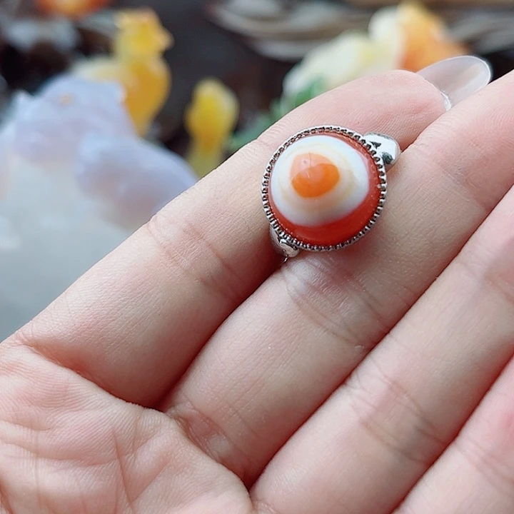 玛瑙未镶嵌手饰吊坠