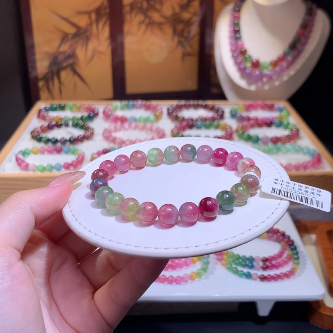 未镶嵌手链碧玺碧玺