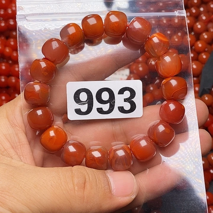 【***】南红玛瑙未镶嵌手链