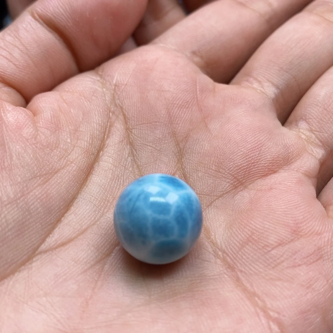 针钠钙石（海纹石）颈饰未镶嵌等****吧