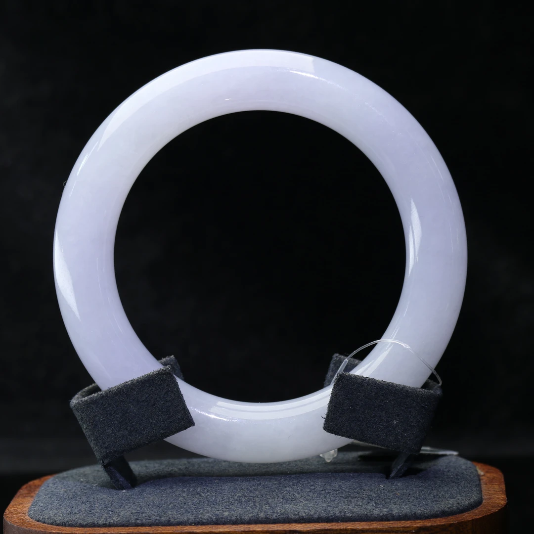 28天然缅甸翡翠A货紫手镯/500140/上海嘉禾拍卖