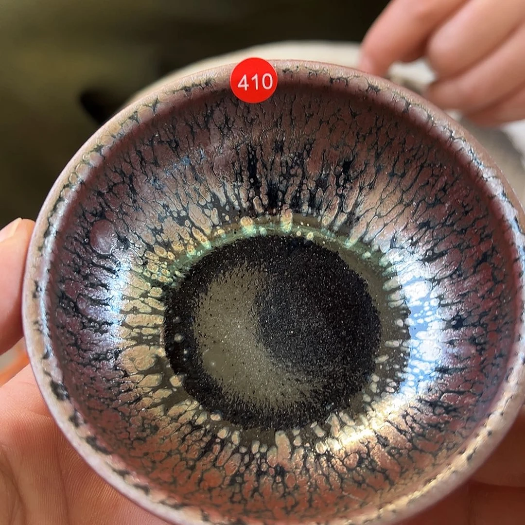 茶盏410 建窑建盏田晰龙窑