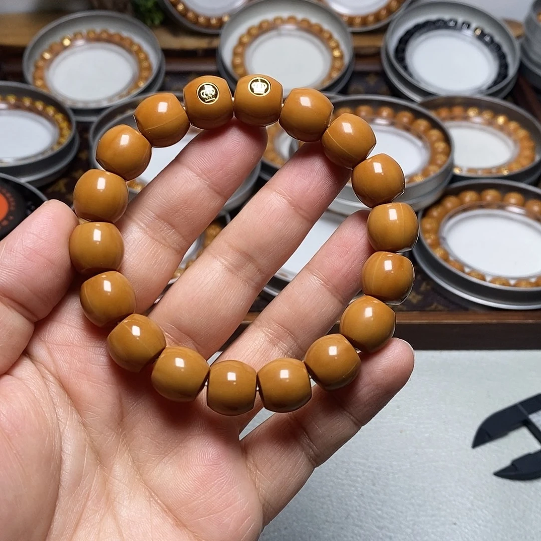 猴头核桃手串7号双标龙炎直切13左右