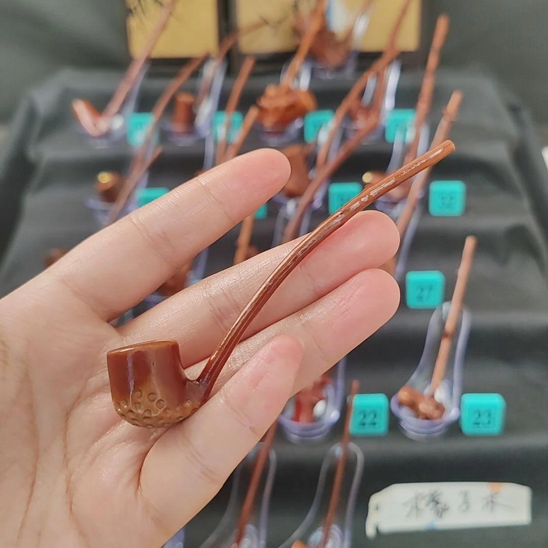 贵州檬子木烟斗一物一拍
