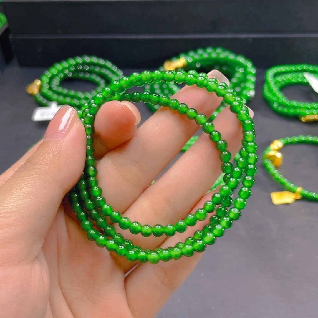 翡翠未镶嵌颈饰