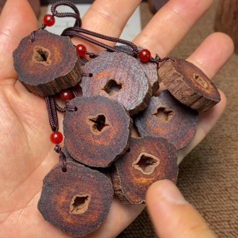 藤类A489降真香虫漏牌子发其一