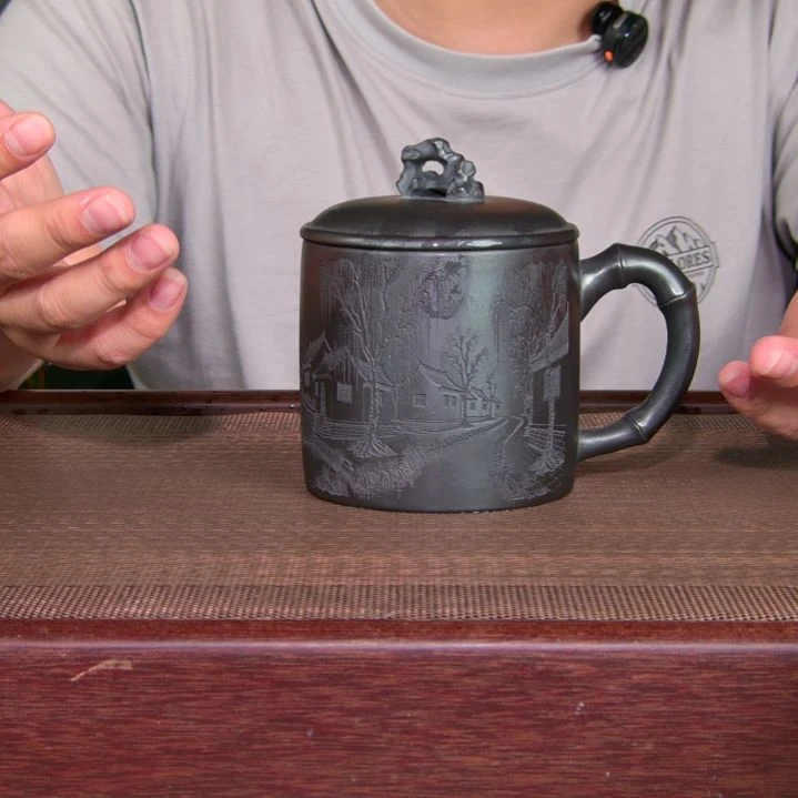 茶杯紫砂高货放漏