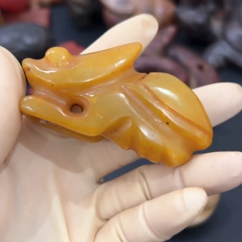 把件菩提根/象牙果往**烟