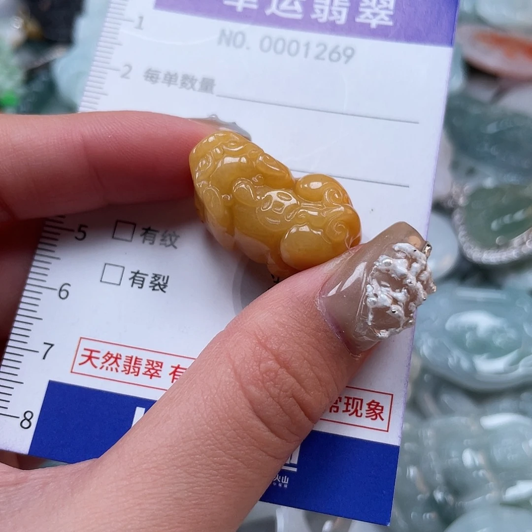 翡翠未镶嵌颈饰1269