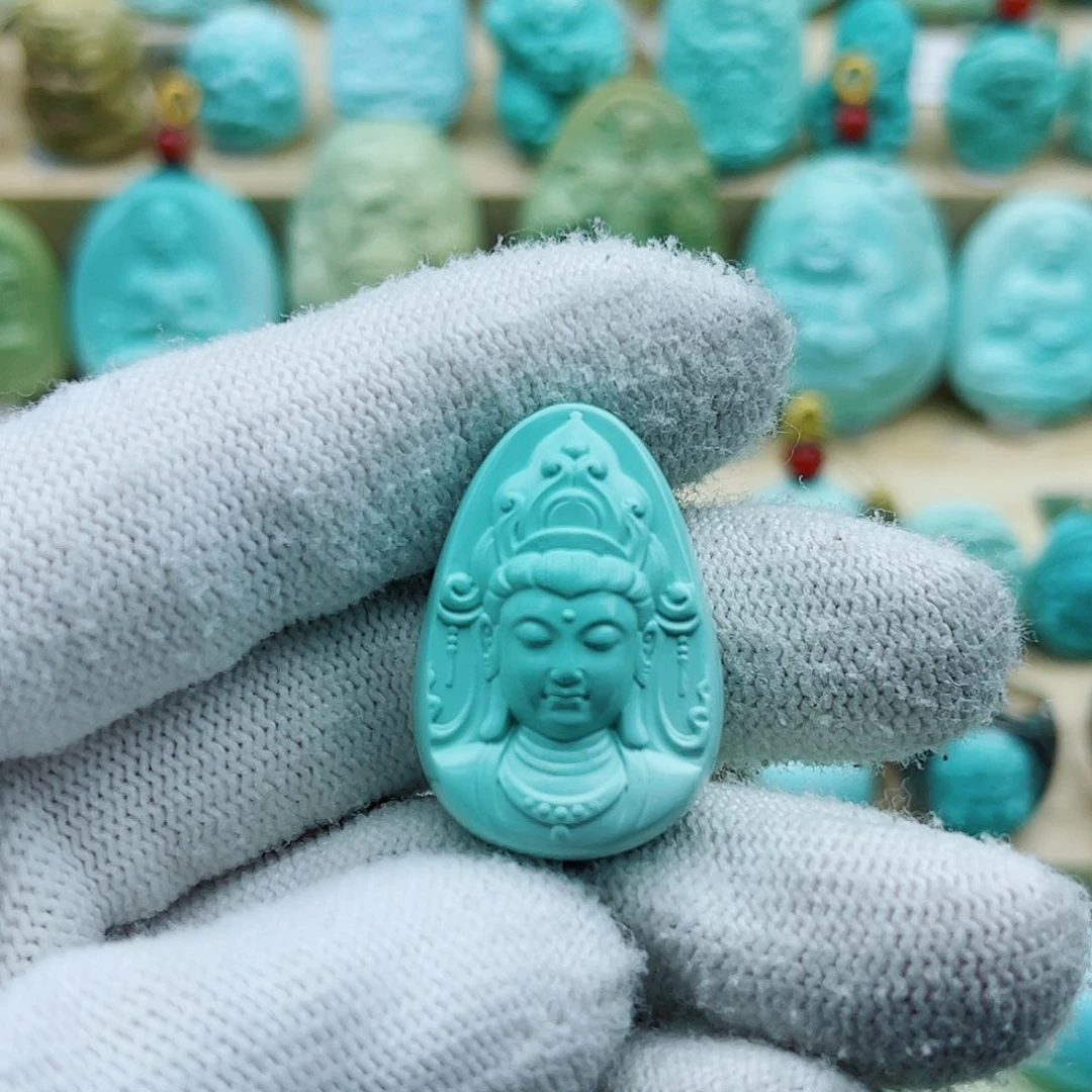 绿松石未镶嵌珠宝奇石