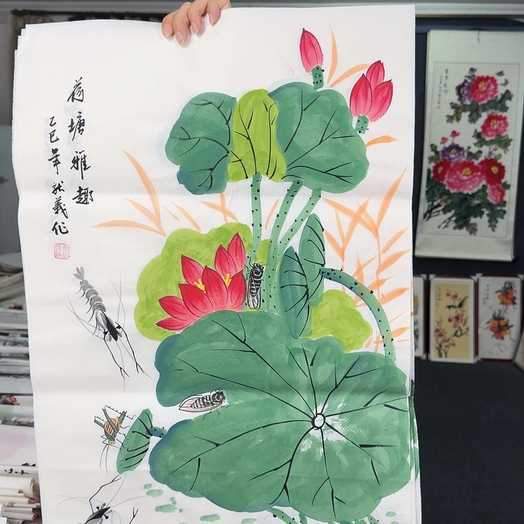 纯手绘的好看作品