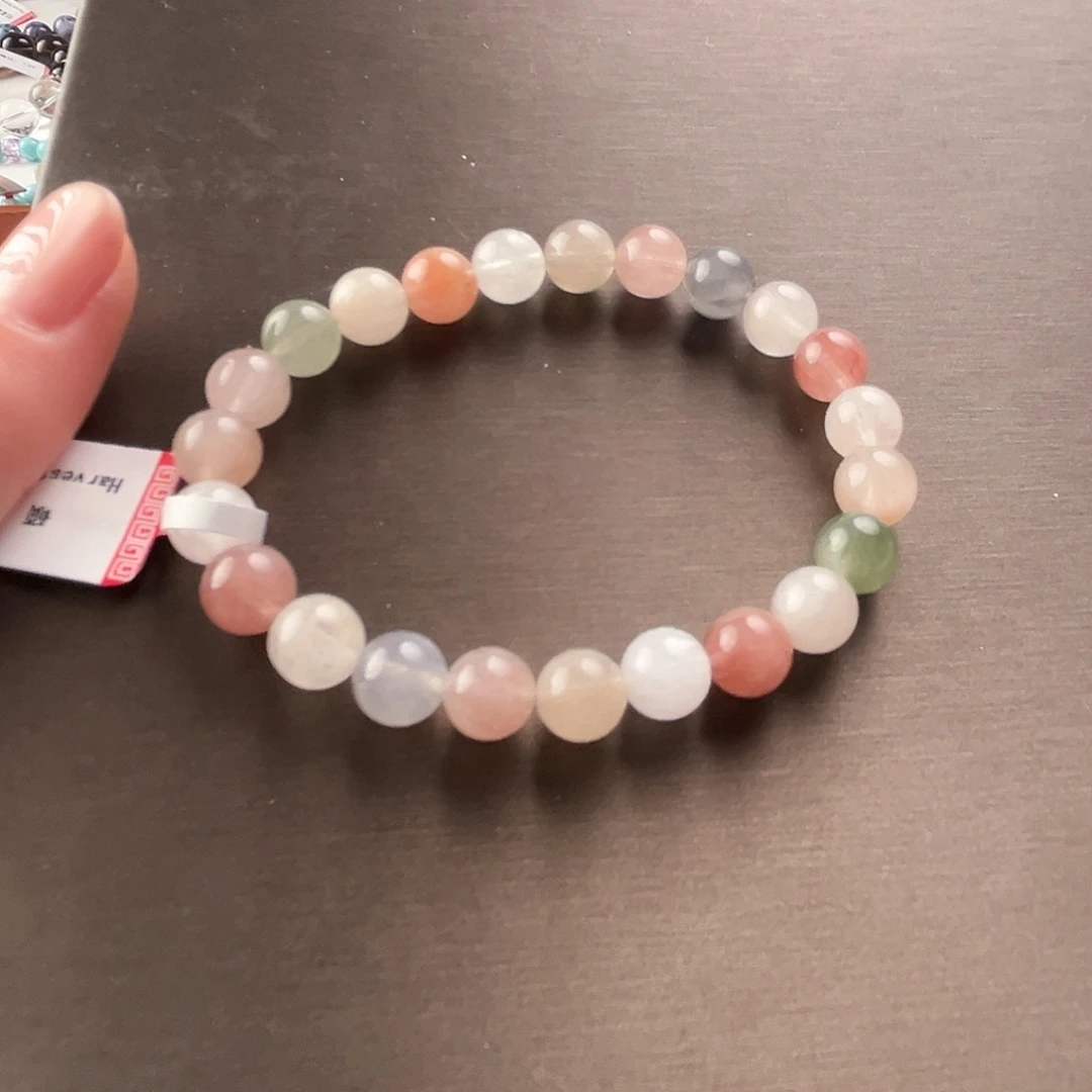 桐***妹水晶手链未镶嵌兔毛