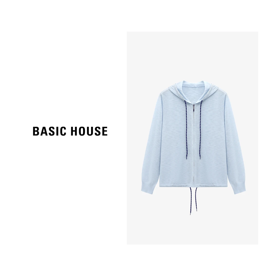 【芋总专属】Basic House/百家好纯欲慵懒风夏季针织衫-B0625B58492