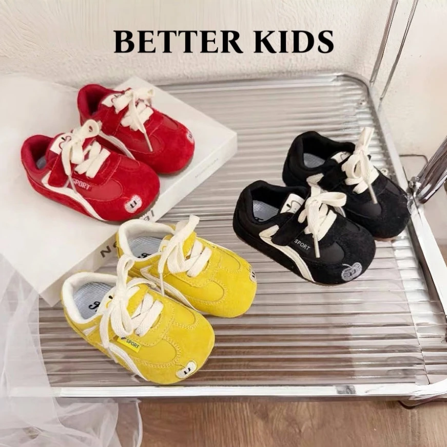 BETTER KIDS/好孩子儿童运动鞋春秋新款软底男女童软底休闲鞋单鞋