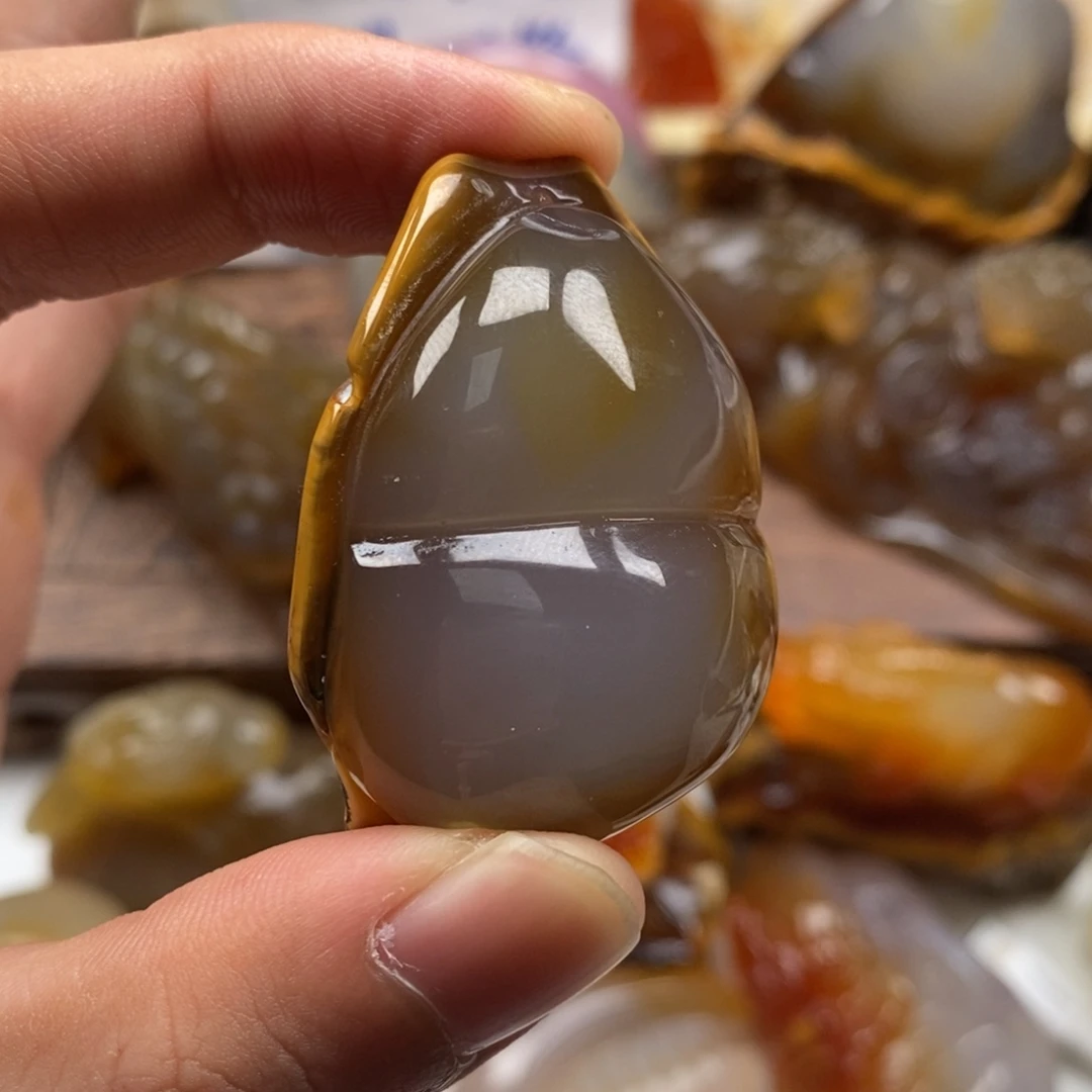 玛瑙/玉髓未镶嵌颈饰