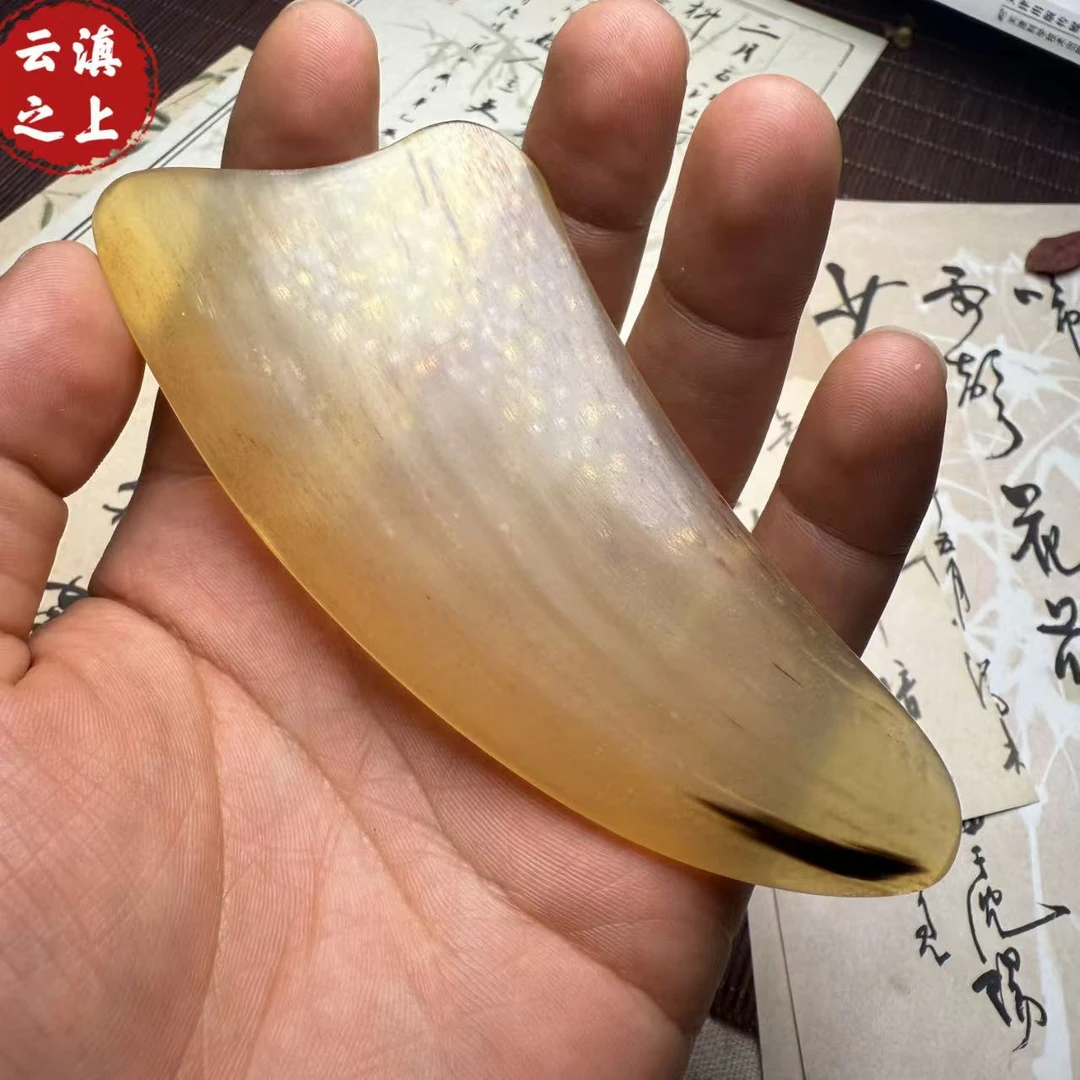 【阿豪精选】牛角刮痧板