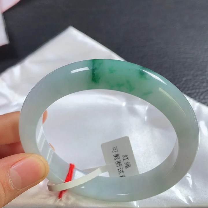 翡翠未镶嵌手镯58➕