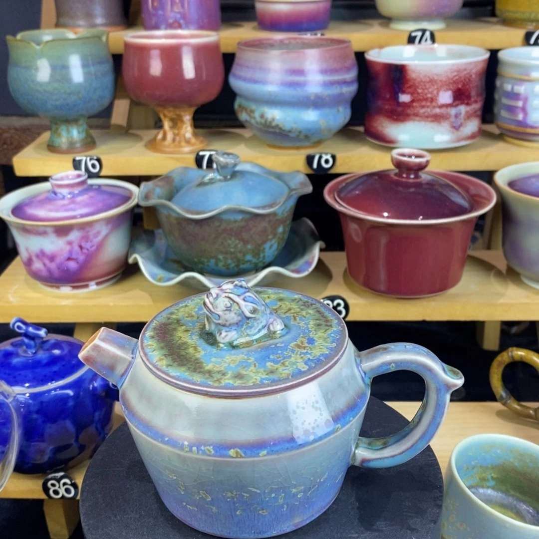 勇***8摆件钧瓷高超钧窑交友专属