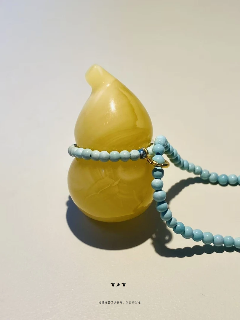 百正百 天然俄料蜜蜡葫芦吊坠6725