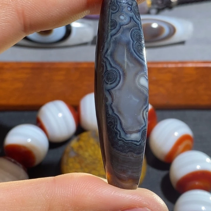 玛瑙/玉髓未镶嵌项链