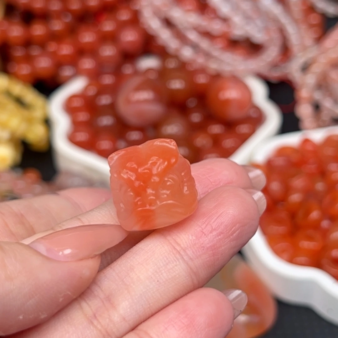 南红玛瑙未镶嵌吊坠(不含链)