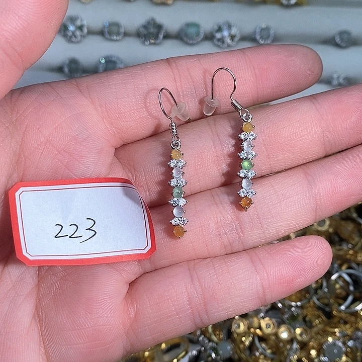翡翠未镶嵌戒指223