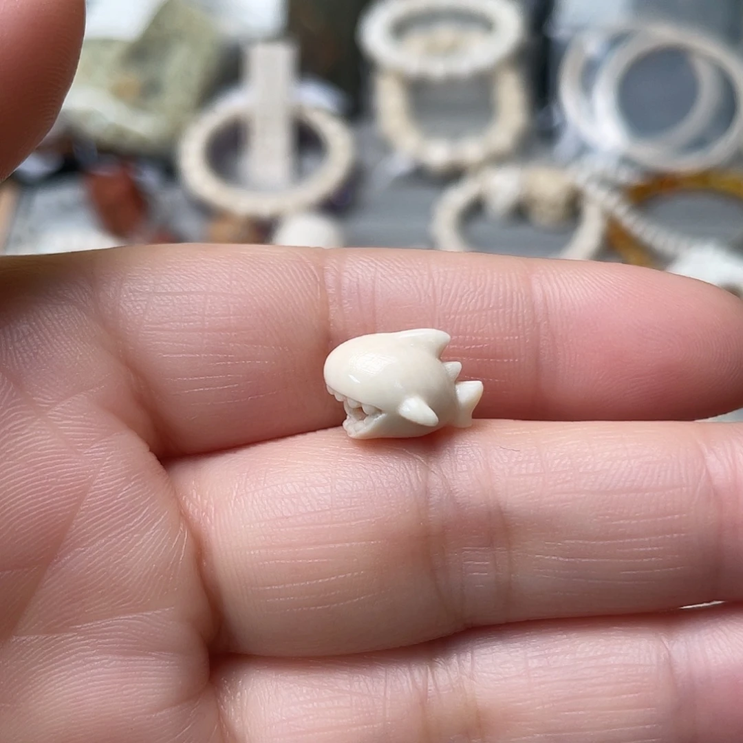 猛犸象牙手串/手链/手镯鲨鱼