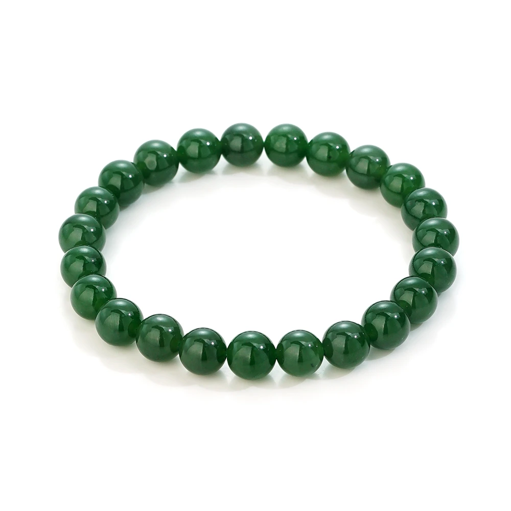 碧玉素串时尚简约手串46899