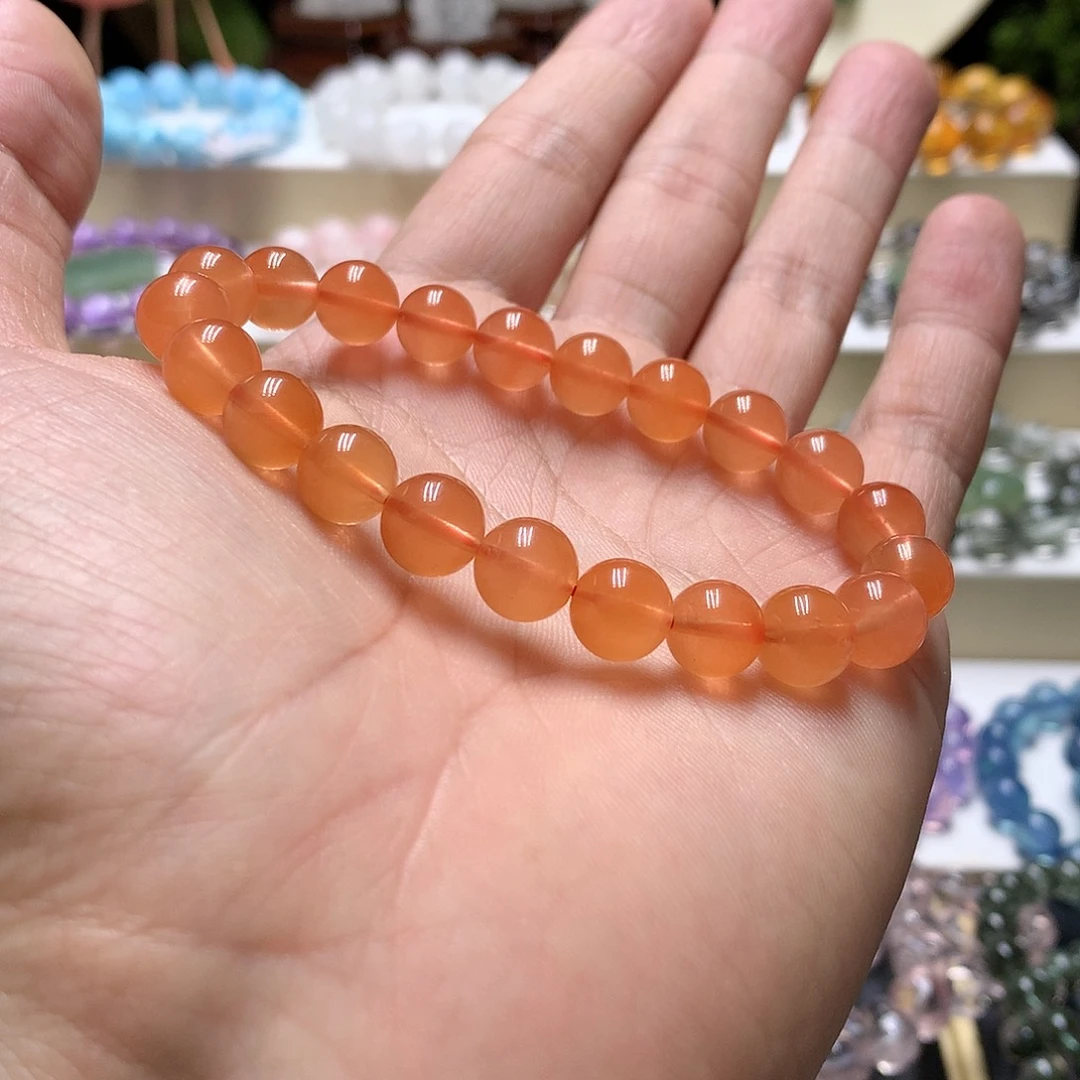 水晶手链未镶嵌兔毛