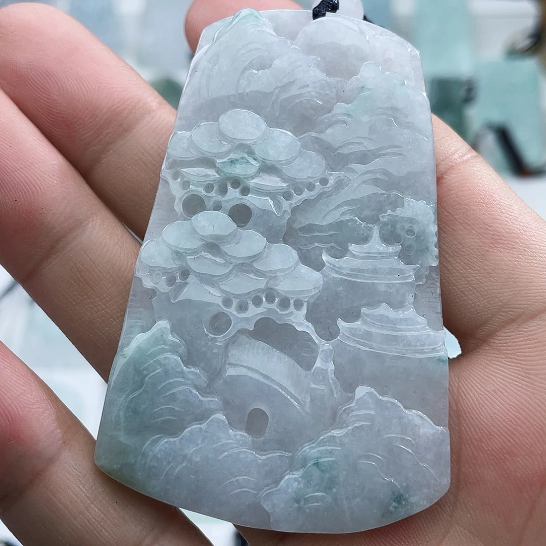 颈饰未镶嵌翡翠阿*翡翠