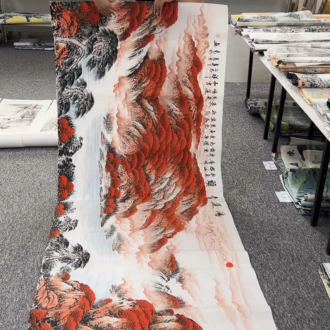 国画纯手绘字画作品