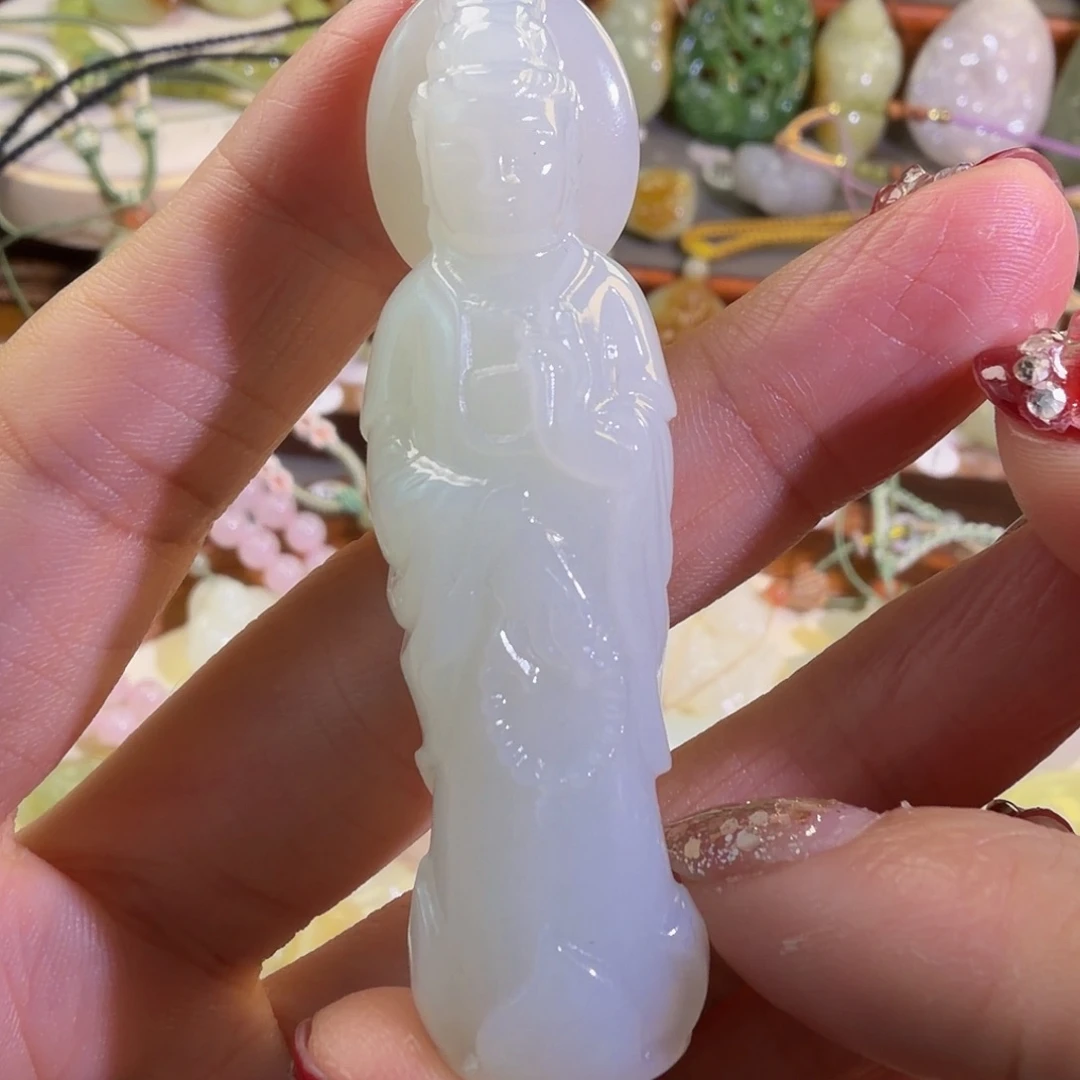 颈饰未镶嵌和田玉