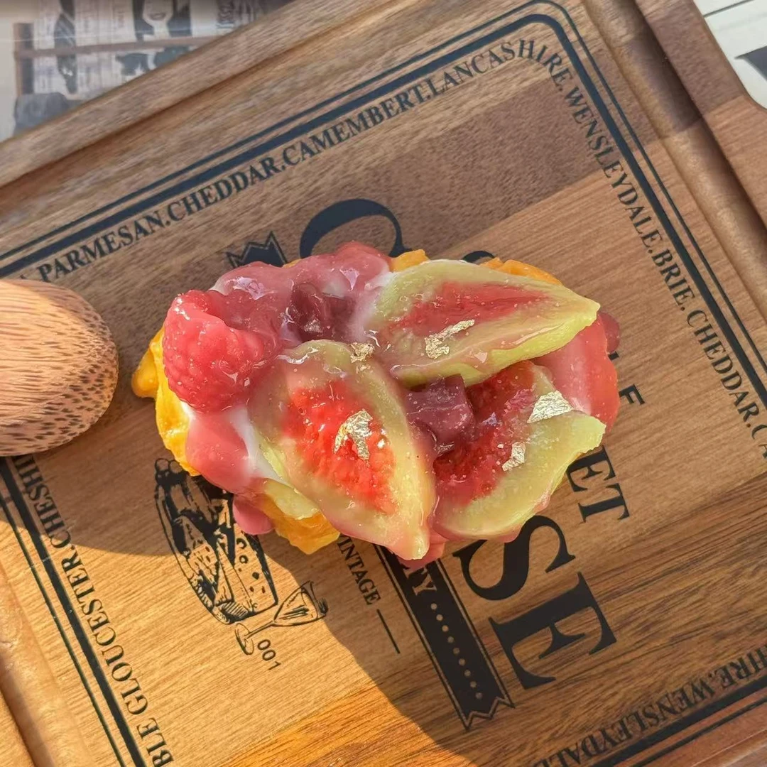 双十一活动【红酒无花果华夫】喜仔yummy食品级硅胶捏捏礼物